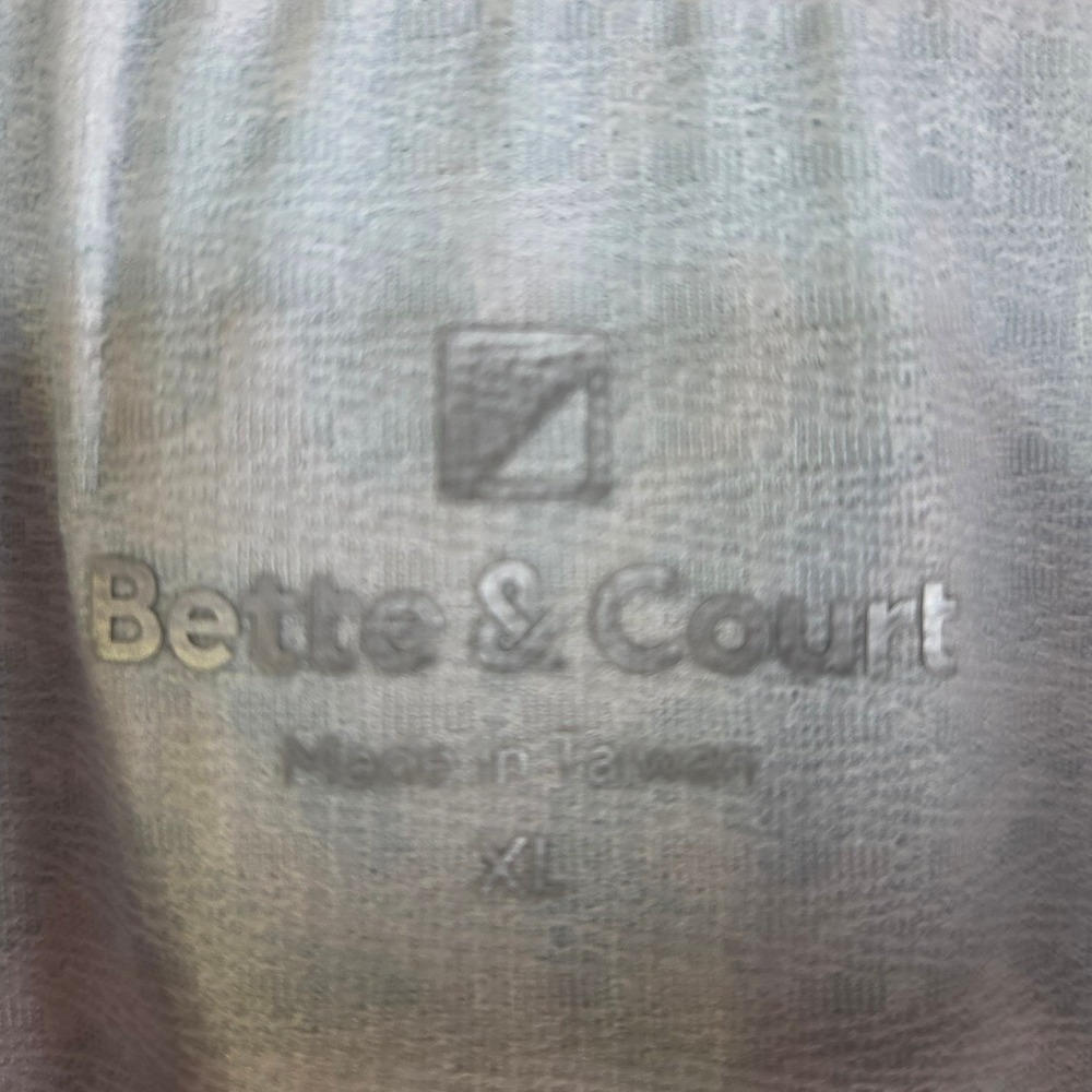 Bette & Court Womens XL Golf Polo Shirt White Aqua Pink Coral‎ Print 1/4 Zip Top - Picture 3 of 7